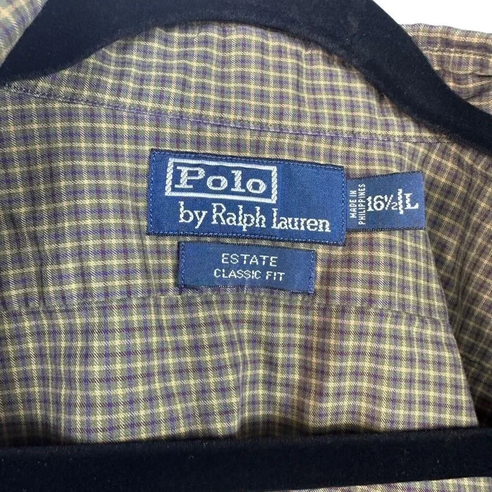 Ralph Lauren Blake Mens Button Down  size large